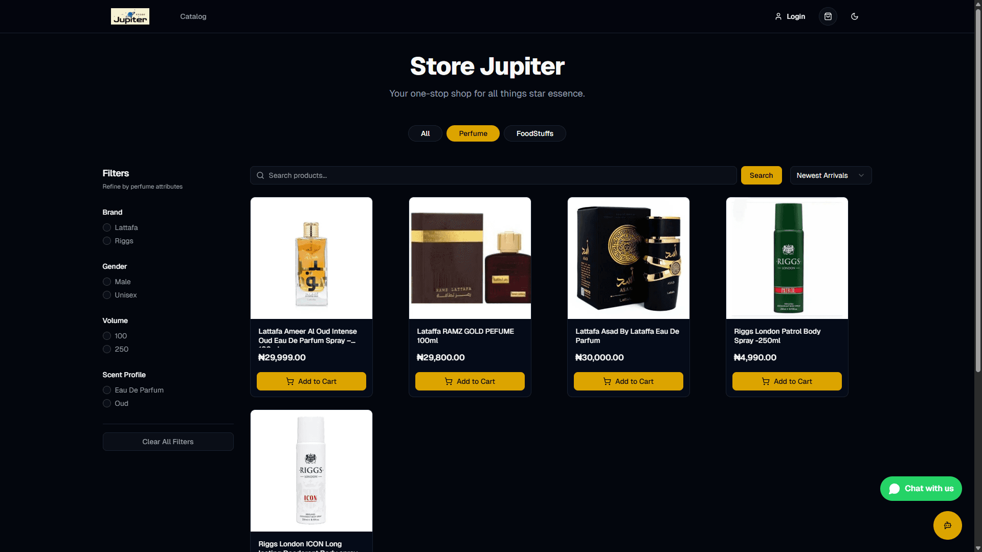 Store Jupiter Hero Image